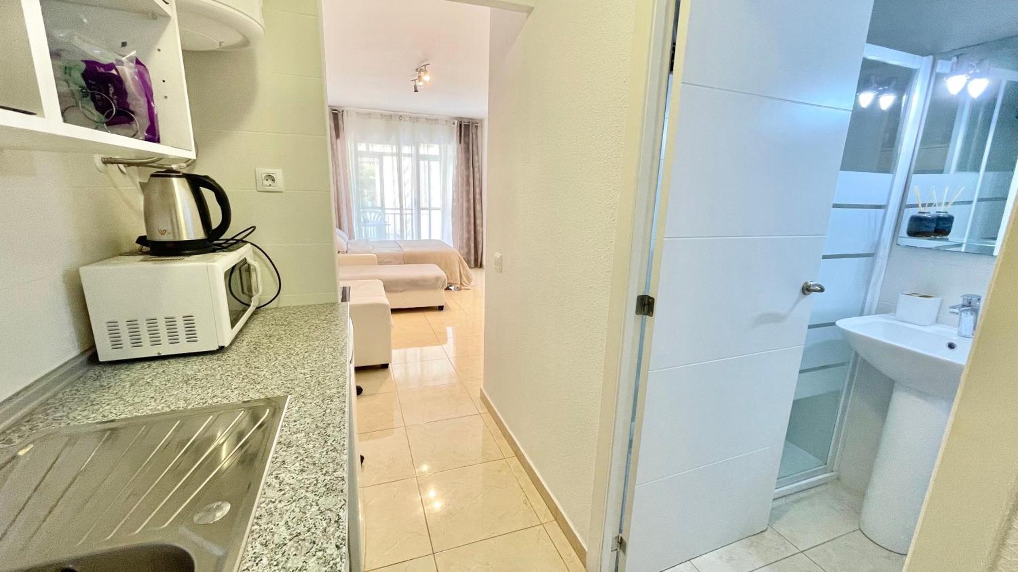 Beach Studio Apartment Hannibal La Cala Finestrat Benidorm Exterior foto